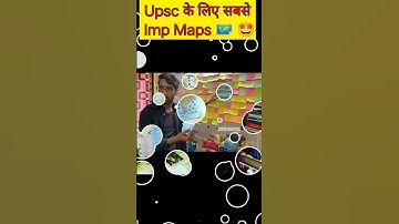Must have maps for Upsc🔥 | #shorts | #upsc Maps for Upsc | Maps