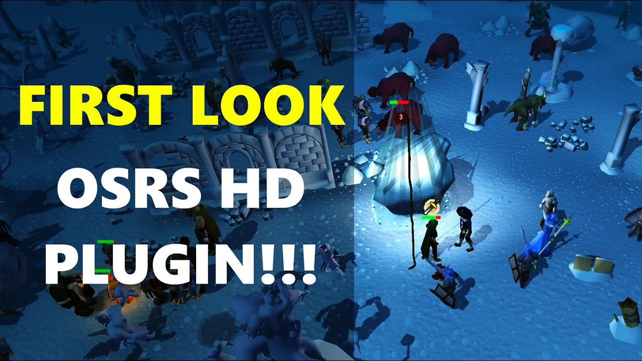 A Tour Of OSRS in HD! First Look at 117's Runelite HD Plugin YouTube