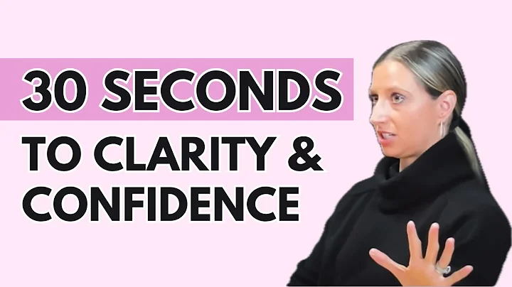 How to Find Your Purpose and Design the Life You Want—30 seconds to Confidence and Fulfillment