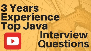3 Years Experience Top Core Java  Interview Questions Part 2