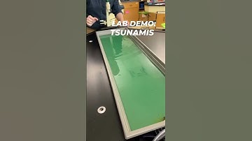 Creating A Tsunami In The Classroom #physics #expirement #tsunami