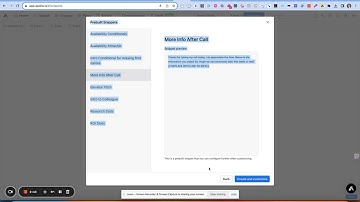 Snippets - Apollo.io