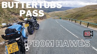 Buttertubs Pass on the Tracer 900 GT. Stunning scenery from Hawes to Muker.