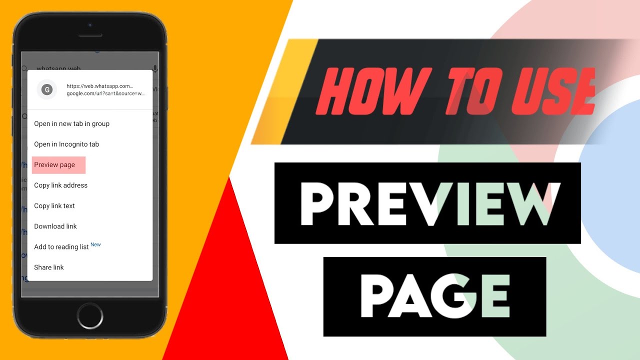 Chrome Browser Preview Page 😱 - YouTube