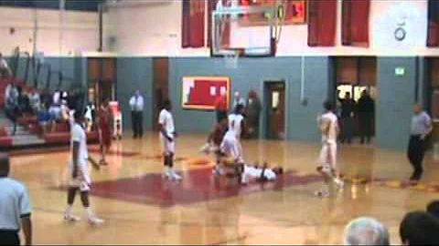 Earl Potts dunks on Calvert hall