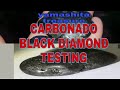 CARBONADO BLACK DIAMOND TESTING...ASTEROIDS BLACK DIAMOND