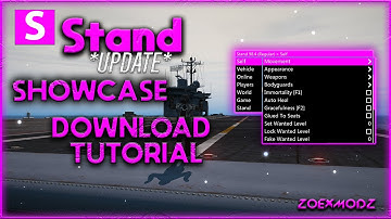 GTA V Online 1.66 Stand Mod / How to Install + Showcase | STAND MODMENU UNDETECTED [PC/GTA]