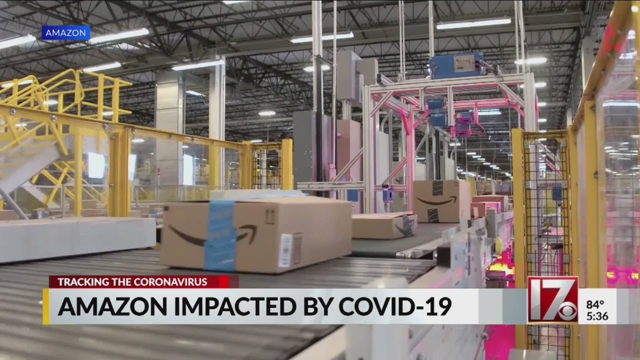 Amazon hiring affected by COVID-19