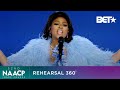 Making Of Jazmine Sullivan&#39;s Captivating &#39;Pick Up Your Feelings&#39; Performance At NAACP Image Awards