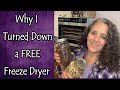 Freeze Drying Vs Dehydrating Part 2