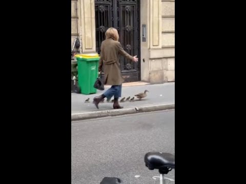 Woman helps a