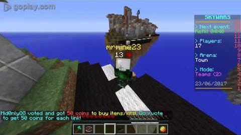 Minecraft- Blockdrop: Skywar