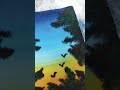 sunset painting idea #himigouache #painting #art #paintingidea 💫🎨✨