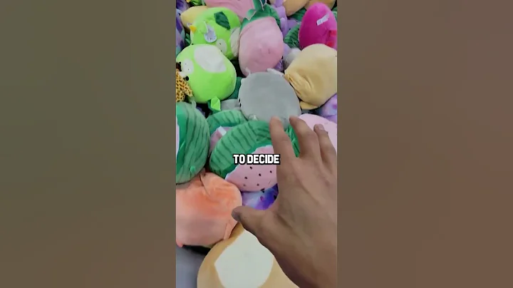 Human Claw Machine with Squishmallows at VidCon! #shorts