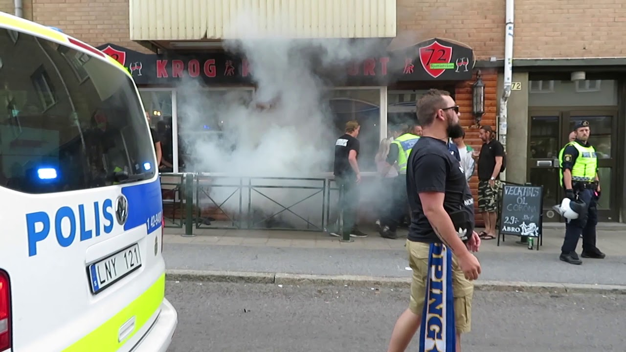 Hets & sång inför Norrköping - Hammarby 2018