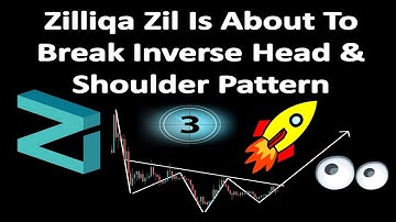 Zilliqa Zil Is About To Break Inverse Head & Shoulder Pattern