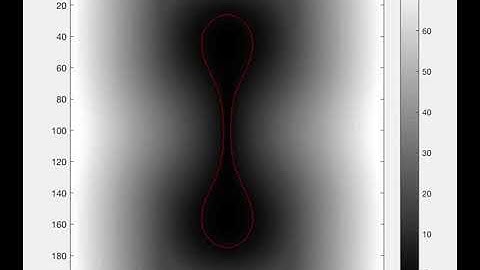 Mean Curvature Flow Simulation - Shape 2