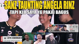 SANZ TAUNTING‼️ ANGELA RINZ‼️INTERVIEW ONIC VS GEEK FAM MPL ID S16