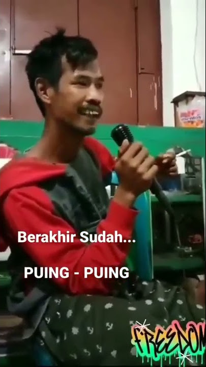 menyanyikan 'berakhir Sudah' Puing-Puing #viral #lucu #videolucuterbaru #shorts #shortvideo