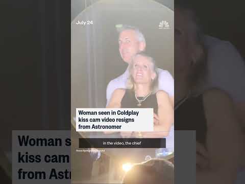 Woman Seen In Coldplay Kiss Cam Video Resigns From Astronomer