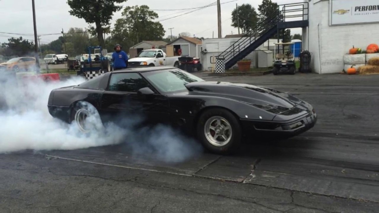 1986 Small Block C4 Corvette On Nitrous! YouTube