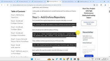 How To Install Prometheus And Grafana On Ubuntu