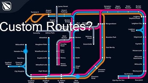 Why custom routes are impossible in Stepford County Railway?|Roblox|