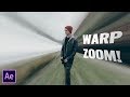 Smooth WARP ZOOM TRANSITION tutorial! 2018