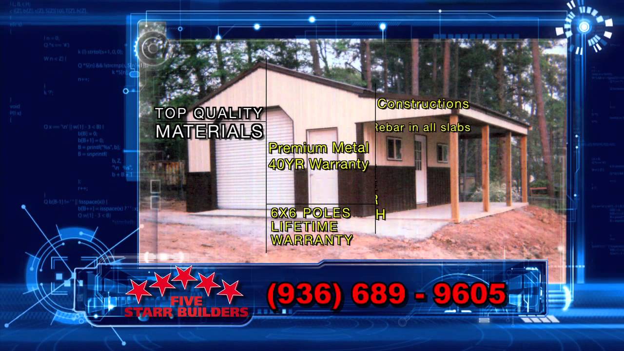 Five Starr Metal Builders Houston Commercial YouTube five-starr-metal-builders-houston-commercial-youtube