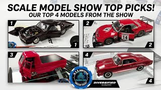 Top four model car picks at Diversifies scalerz 2026 show