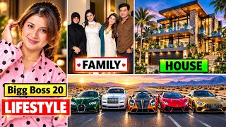 Arishfa Khan Lifestyle 2026, Bigg Boss 20, Age, Family, Boyfriend, Biography, Net worth