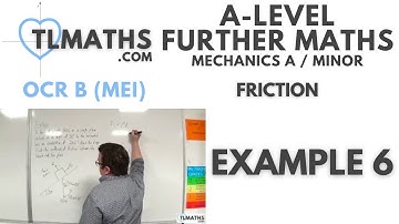 OCR MEI Mechanics Minor C: Friction: 10 Example 6