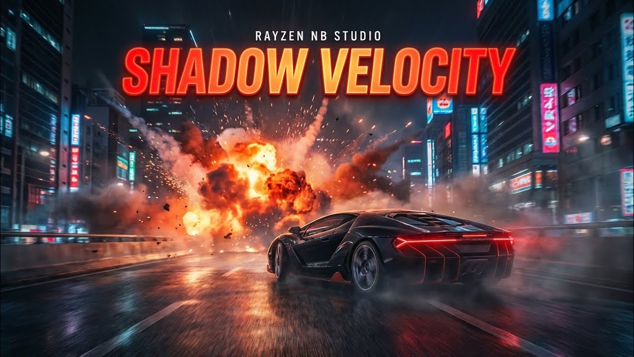 SHADOW VELOCITY | AI Cinematic Trailer | Rayzen NB Studio