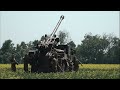 Ukraine  avec les artilleurs ukrainiens qui utilisent des canons caesar fournis par la france
