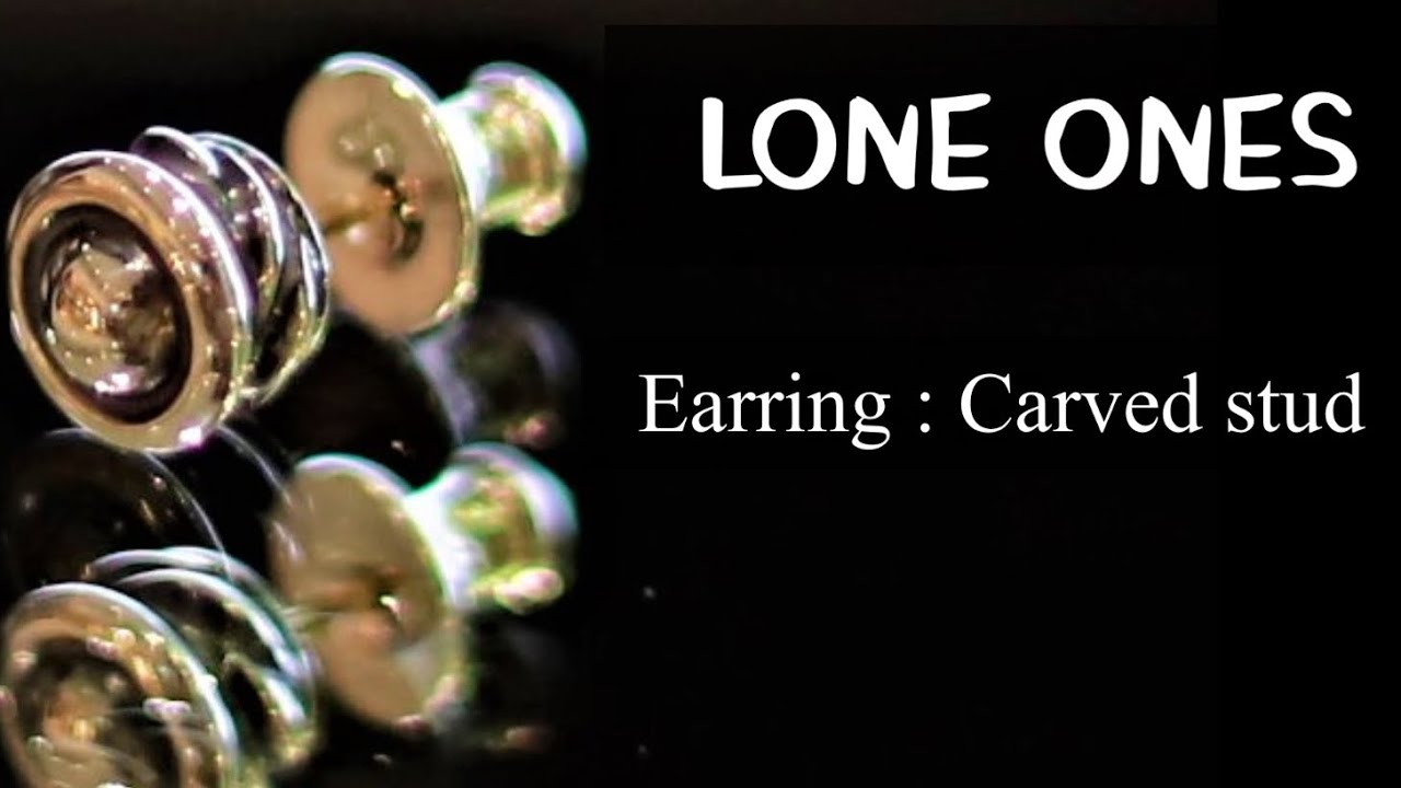 ロンワンズ(LONE ONES) カーブドスタッドイヤリング - YouTube