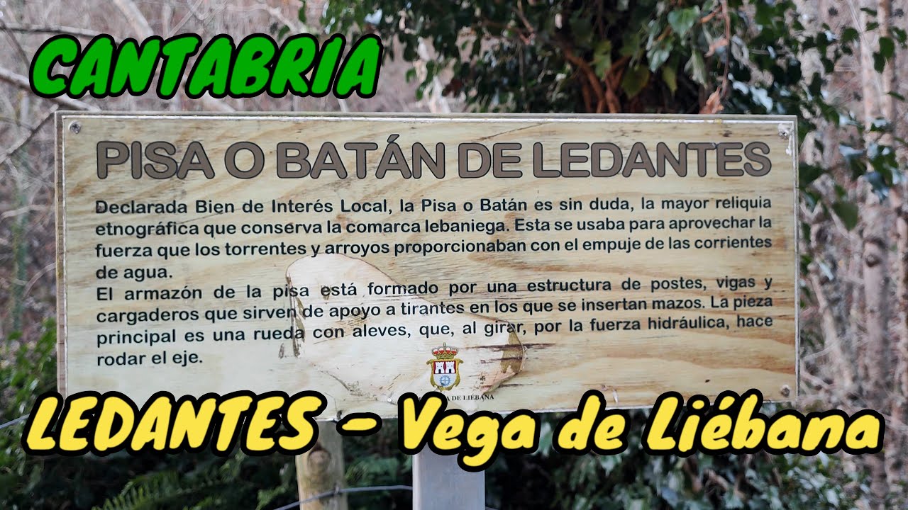 PISA o BATÁN de LEDANTES. Muy bien conservado!!!. VEGA DE LIÉBANA. CANTABRIA