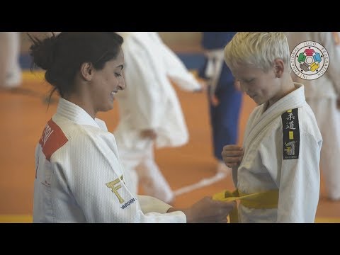 Judo Masterclass at the Hague GP featuring Yarden GERBI (ISR)