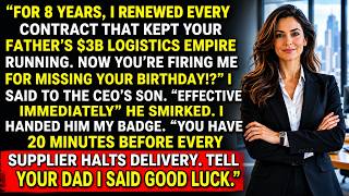 Fired for Missing a Birthday, I Froze a $3B Logistics Empire ♟️ | #CorporateChess