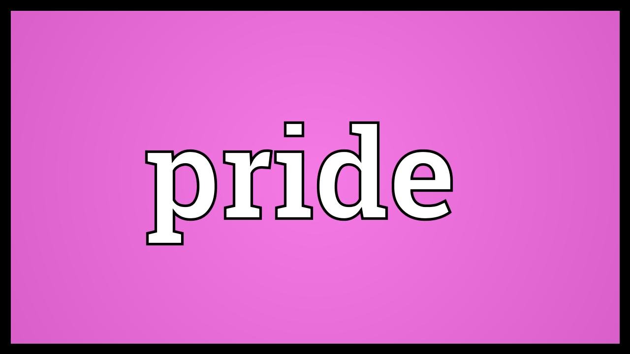 Pride Mean