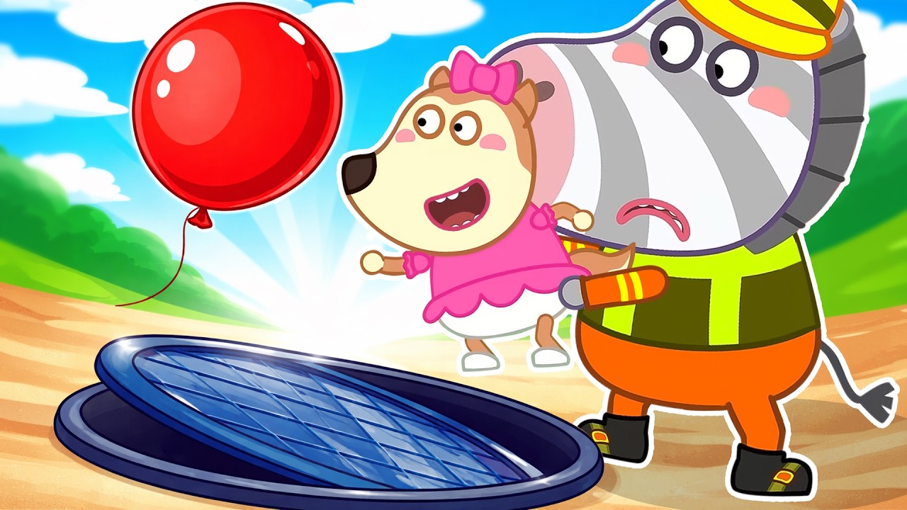 😱¡Oh no! La Tapa de Alcantarilla Peligrosa🕳️¡LUCY, Cuidado!🛑Cuentos para Niños de Wolfoo en Español