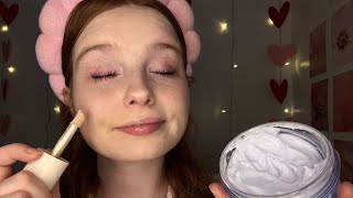 ASMR Doing My Makeup 🫧 | Lash Routine + Relaxing Whispers