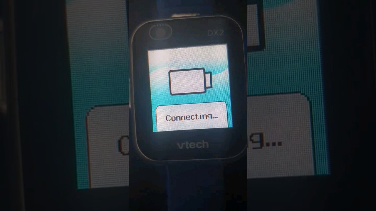 vtech kidizoom watch DX2: Turn on battery switch