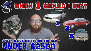 Which should I buy? Car Under $2500 Edition! See what the CAR WIZARD looks for & looks out for
