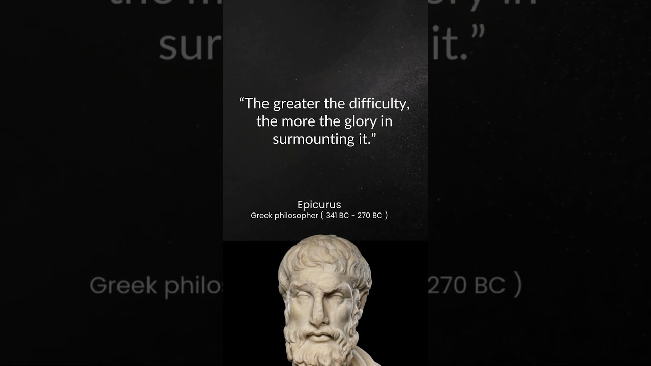 5 Genius Quotes of Epicurus to Revolutionize Your Motivation 