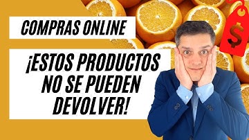 🎁 Si Compras Estos Productos No Podrás Devolverlos (Pedidos Online)