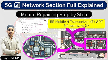 5G Network Section Full Explained | Mobile Repairing Step by Step || Join Our  Batch +918851213933