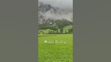 مقطع قرآن قصير بصوت جميل 🌿 #القارئ_اسلام_صبحي 🎙❤️ ‏حين يحين الرزق ..‏تتهيأ أسبابه ..ولو صعبت سُبله 💛