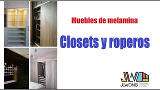 CLOSETS y ROPEROS