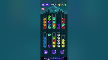 Ball Sort Master Level 523 #ballsortmaster #ballsortmastersolution #puzzlegame #gaming #games