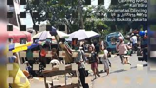 PKL) di Jalan Sungai Bambu Raya, Sungai Bambu, Tanjung Priok, Jakarta Utara